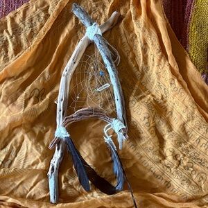 Handcrafted Dreamcatcher with Feathers